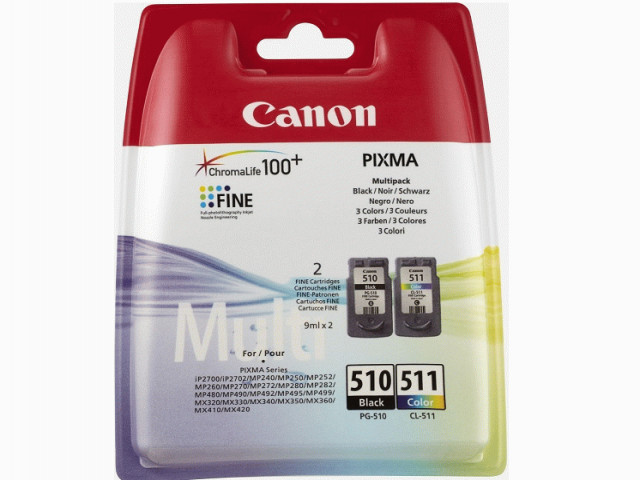 CANON PG-510 Bk / CL-511 Color
